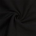 thumbnail image 4 of Cotton Men's Two Piece Sets Summer Lounge Sets Casual Short Sleeve Button Shirts and Elastic Waist Drawstring Shorts with Pockets Black S, 4 of 8