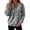Gray #17, variant on Sweatshirts for Women Long Sleeve Quarter‑zip Loose Fit Cozy Sweatshirts Print Casual Winter Fall 2026 Pullover Tops Khaki S