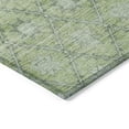 thumbnail image 3 of Addison Rugs Chantille Indoor/Outdoor Transitional Lattice Green Machine Washable Rectangle Rug, 5' x 7'6", 3 of 8