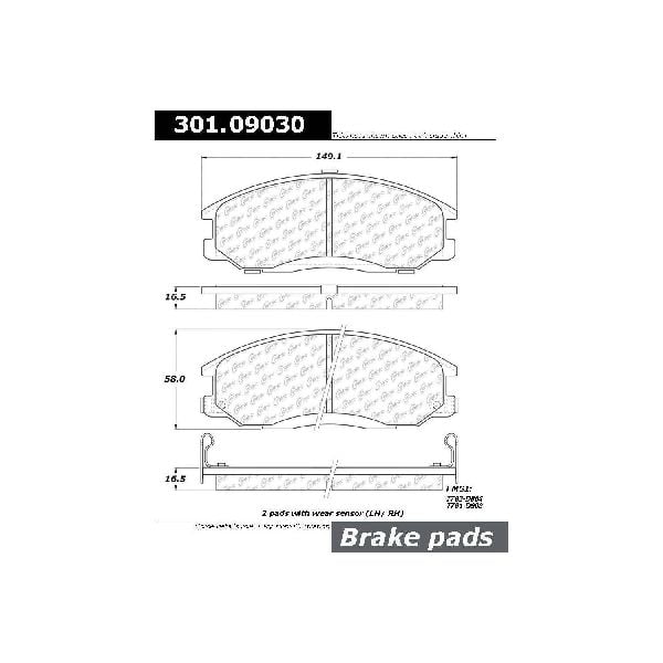 Go Parts Oe Replacement For 2002 2003 Kia Sedona Front Disc Brake Pad Set For Kia Sedona Walmart Com Walmart Com