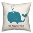 thumbnail image 2 of Creative Products Sleepy Whale 16 x 16 Spun Poly Pillow, 2 of 3