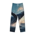 thumbnail image 6 of Daiia Dancing Whale Men's Sleep Pant with Pockets and Drawstring,Pajama Pants-Medium, 6 of 9