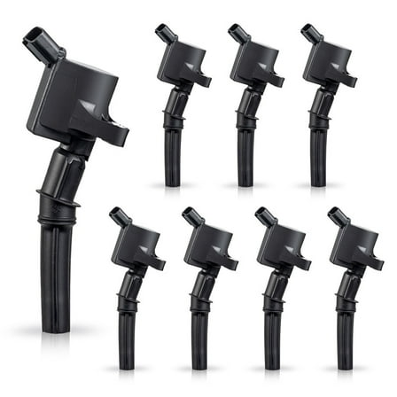 ISA Set of 8 Ignition Coils For Ford F150 F250 F550 E350 2003-2014 Ford E-150 Lincoln 1998-2011 Ford Crown Victoria 2003-2005 Ford E-150 Club Wagon V8 4.6L 5.4L Replacement for FD503, DG508