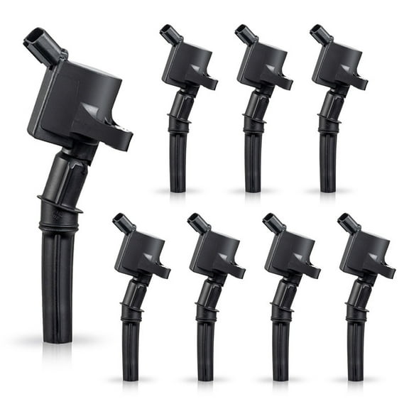 ISA Set of 8 Ignition Coils For Ford F150 F250 F550 E350 2003-2014 Ford E-150 Lincoln 1998-2011 Ford Crown Victoria 2003-2005 Ford E-150 Club Wagon V8 4.6L 5.4L Replacement for FD503, DG508
