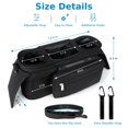 thumbnail image 5 of Organizador universal para cochecito con portavasos aislado, bolsa para teléfono extraíble y correa para el hombro, organizador de bolsa para cochecito, accesorios para Uppababy, Baby Jogger, cochecit, 5 of 5