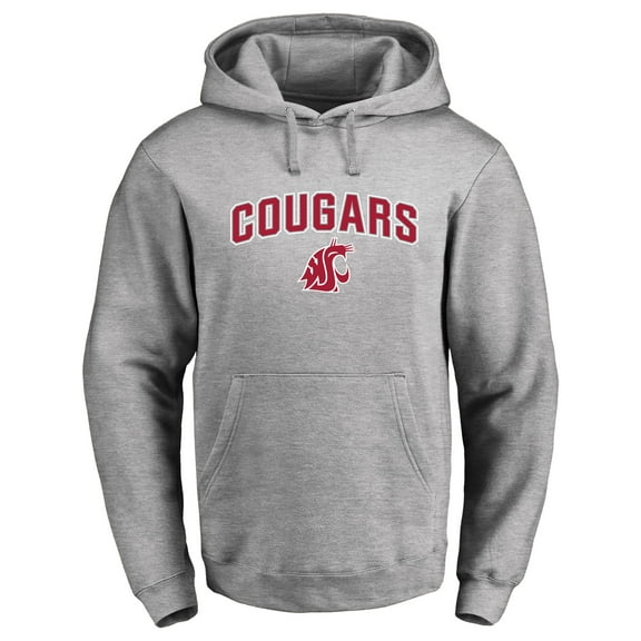 Men's Ash Washington State Cougars Proud Mascot Pullover Hoodie