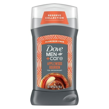Dove Men Care Deodorant Stick for Men Applewood Bourbon Aluminum Free, 3.0 oz