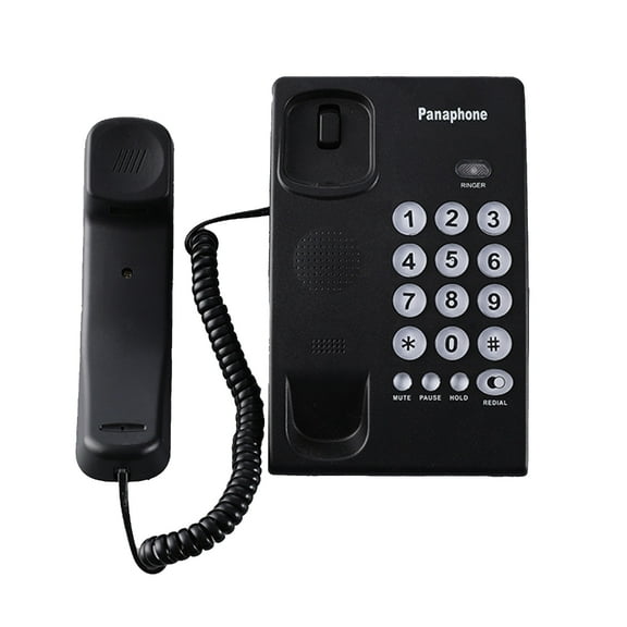 Desktop Corded Telephone Home Fixed Landline Phone Big Buttons Phone