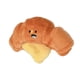 thumbnail image 4 of Juguete de peluche para perro con sonido chirriante, suave, interactivo, con forma de pan, para interior., 4 of 12