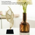 thumbnail image 5 of NFTIGB Modern Luxury Metal Abstract Decorative Sculpture with Base Home Art Decor Statue for Desk Shelf Decor Classic Black 10.2 Inches Tall Office Display, 5 of 9