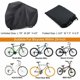 thumbnail image 2 of Funda para bicicleta, funda impermeable para bicicleta de poliéster Oxford de alta calidad, adecuada para bicicletas y scooters.ut cubre hasta dos bicicletas (negro, 200 x 110 x 70 cm)——, 2 of 5