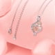 thumbnail image 3 of Collar de diamantes con incrustaciones de plata 925, regalo de mujer, collar de plata esterlina, regalo de cumpleaños del día de la madre, 3 of 6