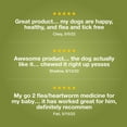 thumbnail image 3 of Trifexis Heartworm Prevention | Treats & Controls Flea Infestations + 4 Other Worms | Dogs 10.1-20 lbs., 3 of 19