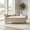 Beige, variant on Beige Velvet Chaise Lounge Chair with Storage and Pillow - Classic Rolled Arm Design