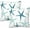 Starfish #01, variant on Ocean Beach Starfish Throw Pillow Covers 16 X 16 Inch Ocean Lover Decorative Pillowcases Square Cushion Cover for Couch Bedroom Living Room Home, Set of 2