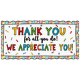 thumbnail image 4 of Colorful Design Thank You Banner Decorative Pattern Appreciation Sign for Office Event Employee Recognition Party Decoration, 4 of 7