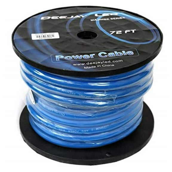 2 Gauge 72 FT 100% Copper Power Cable Us
