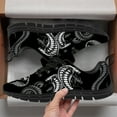 thumbnail image 3 of Customuart Snake Shoes for Men Running Shoes Black Sneakers Size 10.5, 3 of 5