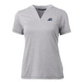 thumbnail image 2 of Women's Cutter & Buck  Heather Gray West Michigan Whitecaps Forge DryTec Heathered Stretch Blade Top, 2 of 3