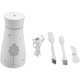 thumbnail image 1 of Humidificador de aire USB de 300 ml con forma de gato, humidificador ultrasónico con luz LED, miniventilador USB para el hogar y la oficina, color azul, 1 of 5