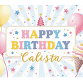 thumbnail image 4 of Colorful Birthday Banner Happy Children Background Decorative Birthday Party for Kids Celebration Event Decoration, 4 of 4