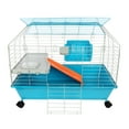 thumbnail image 3 of Guinea Pig Cage with Ramp, Shelf and Hayfeeder, 3 of 11
