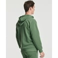 thumbnail image 3 of Real Essentials 3 Pack: Mens Fleece Long Sleeve Full Zip Hoodie - Athletic Sweatshirt Jacket (Available in Big & Tall), 3 of 6