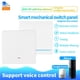 thumbnail image 2 of Interruptor Inteligente De Pared Controlador De Luz Inteligente De Pared Mecánico Wi-Fi Blanco Con Arrancador Monstrate HA024449-01, 2 of 7