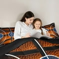 thumbnail image 5 of Castle Fairy Boys Girls Basketball Print Full Size Comforter Sets 3-Piece,Sport Theme Bedding Comforter Set,Ball Gamer Lightweight Bedding Sets,Ultra Soft Home Decor,Reversible, 5 of 8