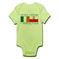 thumbnail image 1 of CafePress - Irish Polish Flags Infant Bodysuit - Baby Light Bodysuit, 1 of 1