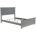 thumbnail image 4 of Pemberly Row Full Traditional Styled Wooden Panel Bed in Gray, 4 of 9