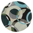 thumbnail image 5 of Livabliss Rug  Kidney Wild Dove Hand Tufted Area Rug 8 x 10 ft., 5 of 6