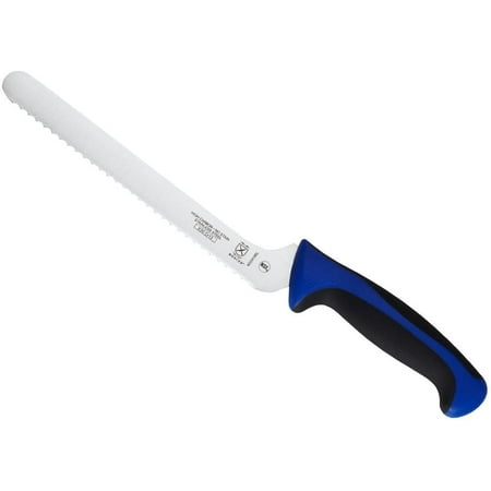 

Millennia Colors 8-Inch Offset Wavy Edge Bread Knife Blue