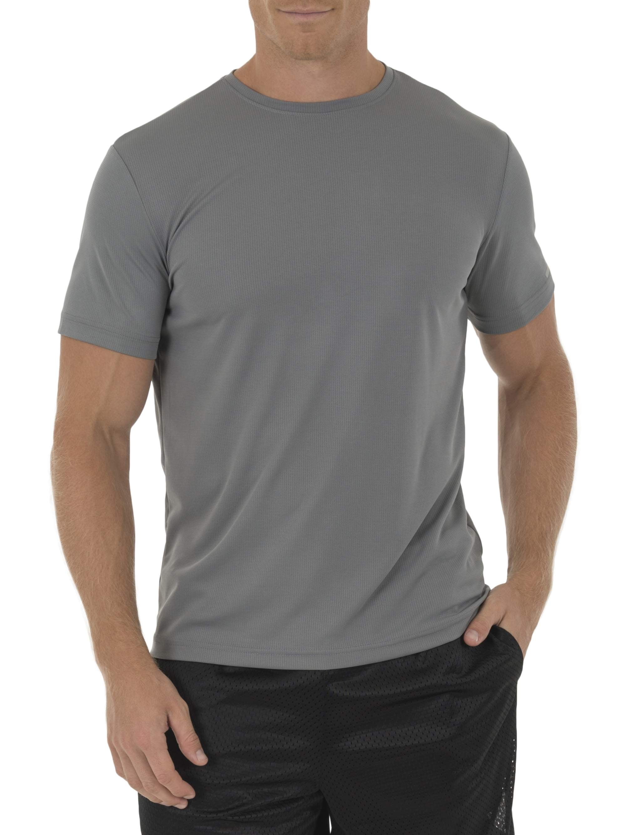 athletic works men's core quick dry short sleeve tee