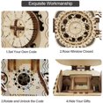 thumbnail image 3 of nipocaio Wooden Model Kits 3D Puzzles Treasure Box/Box, Mechanical Model Kits Wooden 3D Without Glue (Treasure Box), 3 of 5
