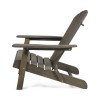 thumbnail image 5 of Ariel Outdoor Acacia Wood Folding Adirondack Chairs with Cushions (Set of 4), Gray, 5 of 10