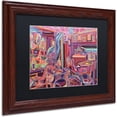 thumbnail image 2 of Trademark Fine Art "Tolerance" Canvas Art by Josh Byer, Black Matte, Wood Frame, 2 of 4