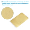 thumbnail image 3 of Unique Bargains Down Jacket Repair Patch 2' x 3', 6 Pack Self Adhesive Nylon Fabric Patch, Golden, 3 of 5