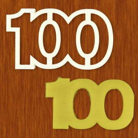 Number 100 Cookie Cutter (2×4 ) – Made in USA by Mighty Gadget – Perfect for 100th Birthdays and Anniversaries