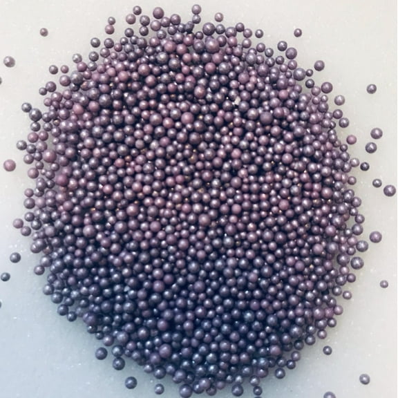Pearlized Purple Nonpareil Confetti Sprinkles, Cake , Cookies, Donut, Cakepop Toppings, 6 oz.