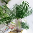 thumbnail image 5 of 12Pcs Artificial Palm Plants Leaves Faux Fake Tropical Large Palm Tree Leaves Imitation Leaf Artificial Plants for Home Kitchen Party Flowers Arrangement Wedding Decorations, 5 of 8