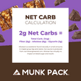 thumbnail image 3 of Munk Pack Keto Granola Bar, Dark Chocolate Cocoa, Gluten-Free, Shelf-Stable Box, 4 Count, 3 of 7