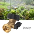 thumbnail image 3 of Gooseneck Hose Connector, Flexible  Control Garden Hose Shut Off Valve  For Irrigation Car Wash, 3 of 8