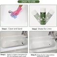 thumbnail image 6 of Tub & Tile Refinishing Spray Paint, 2‑Pack 450ml Cans(White), Quick‑Dry DIY Paint for Bathroom Tub, Tile, Sink & Countertop Resurfacing, 6 of 6