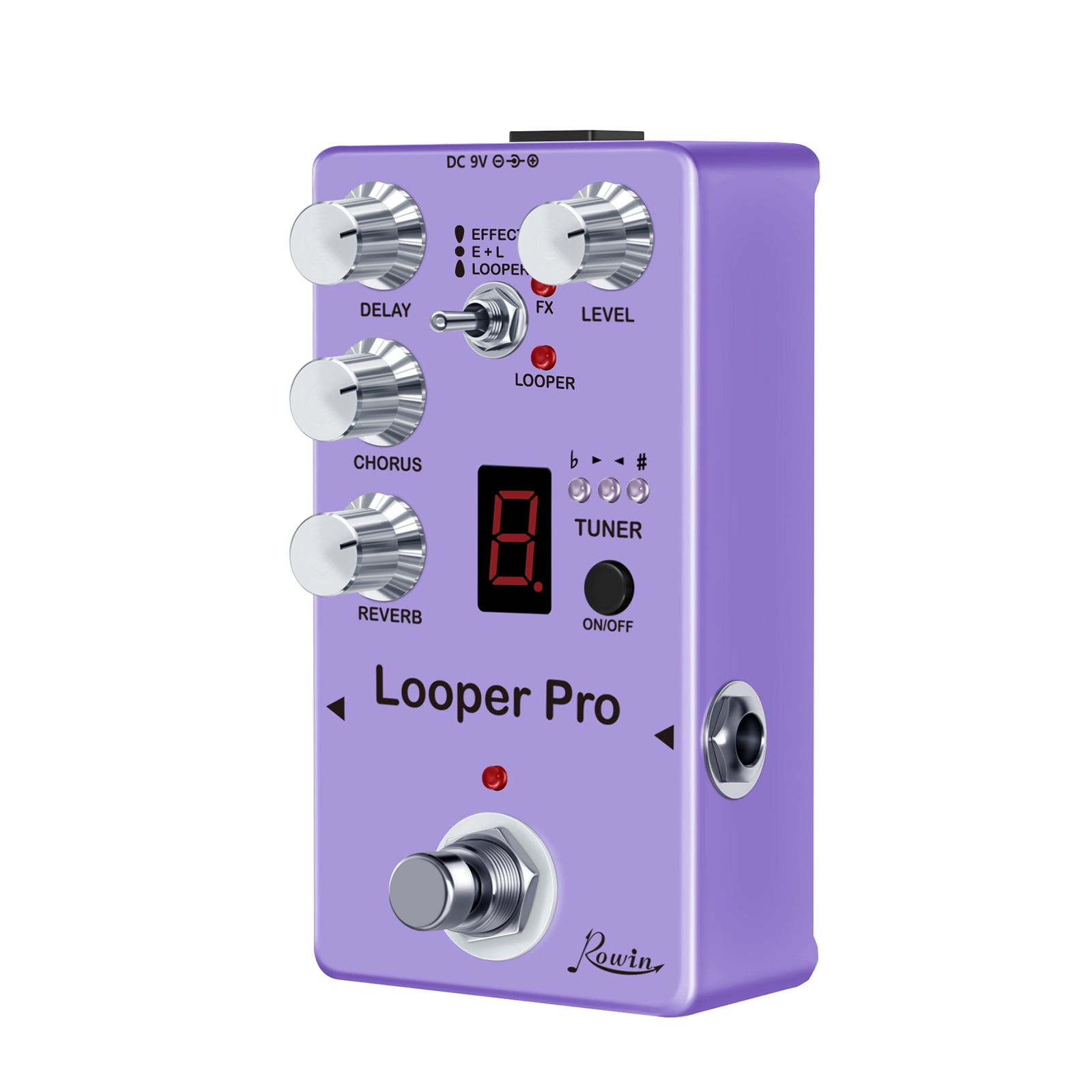 Nishore Effect maker,Re-05 Loop Looper Pedal Metal Shell With Loop Looper Tuner Looper Tuner Looper Delay Mewmewcat Qisuo Anrio Loop Tuner Metal Huiop