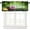 Zen, variant on Bamboo Valance Curtain Forest Tree Nature Image Asian Themed Rod Pocket Valance Window Treatments 1 Panel Short Curtains for Kitchen Farmhouse Living Room Bathroom Decor 54 x 18 in