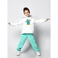thumbnail image 2 of Dino Brings Palm Tree Hoodie Toddler -Image by Shutterstock,  4 Toddler, 2 of 4