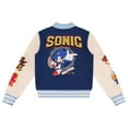 thumbnail image 4 of Sonic The Hedgehog Boys Varsity Jacket, T-Shirt and Jogger Sweatpants 3-Piece Outfit Set- Sizes 4-12, 4 of 7