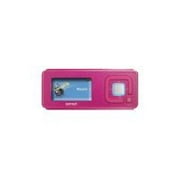 Angle View: SanDisk Sansa c240 - Digital player - 1 GB - pink