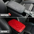 thumbnail image 4 of Universal Center Console Cover for Most Vehicle, SUV, Truck, Car, Waterproof Armrest Cover Center Console Pad, Car Armrest Seat Box Cover Protector (Red), 4 of 7